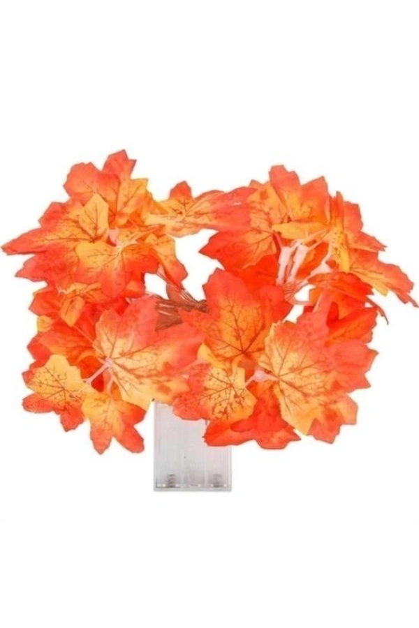Bidebuvar Dekoratif Sonbahar Yapraklı Şerit LED Işık