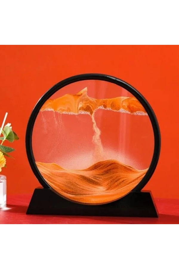 Bidebuvar Dekoratif Sulu Kum Saati