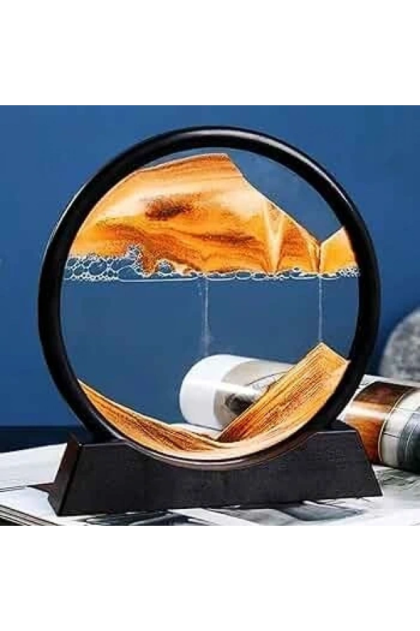 Bidebuvar Dekoratif Sulu Kum Saati