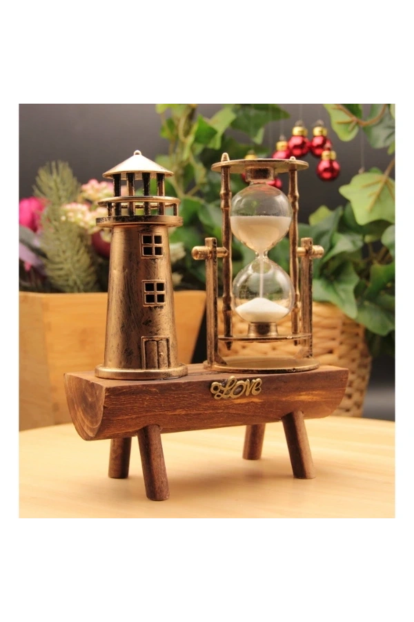 Bidebuvar Deniz Feneri Biblolu Kum Saati