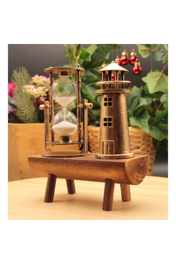 Bidebuvar Deniz Feneri Biblolu Kum Saati