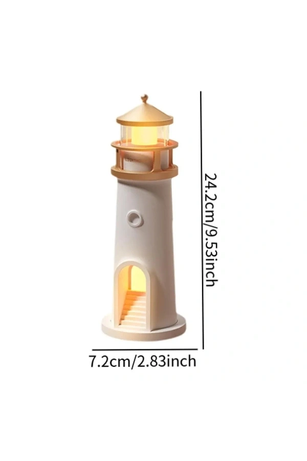 Bidebuvar Deniz Feneri Projektör Gece Lambası