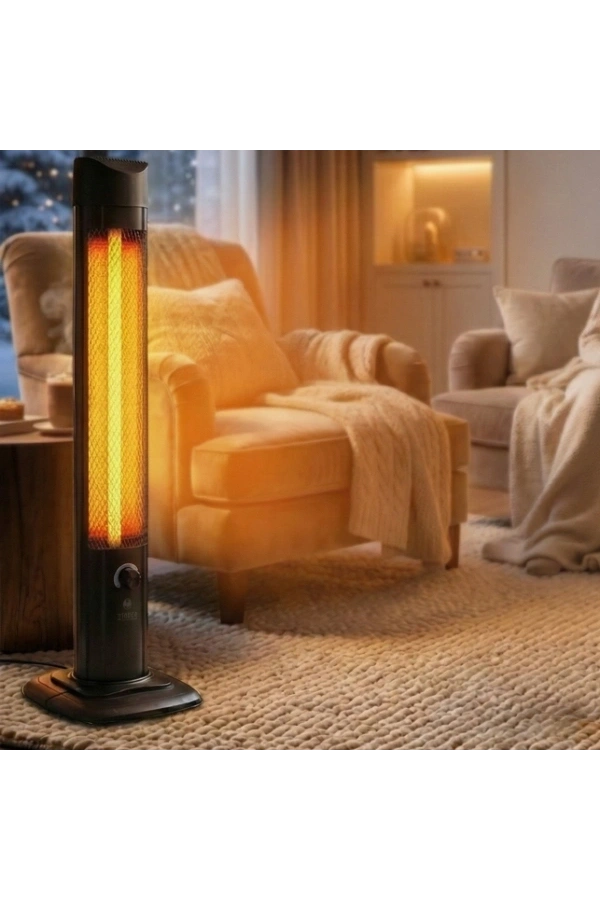 Bidebuvar Dik Termostatlı Isıtıcı Mikatronik