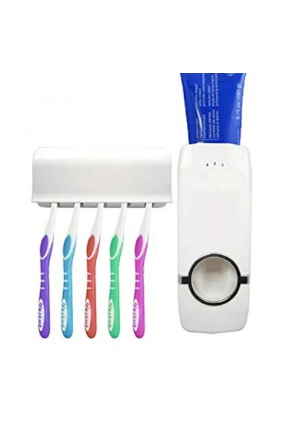 Bidebuvar Diş Macunu Sıkacağı Fırçalık