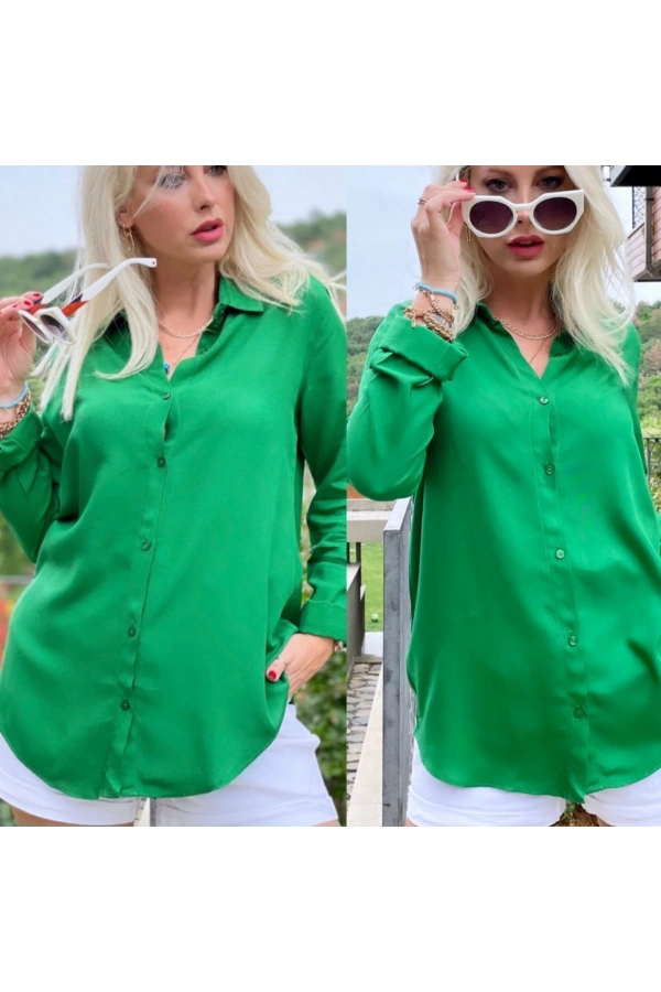 Bidebuvar Dokuma Viskon Kumaş Efsane Gömlek