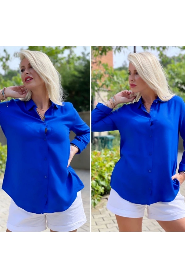 Bidebuvar Dokuma Viskon Kumaş Efsane Gömlek