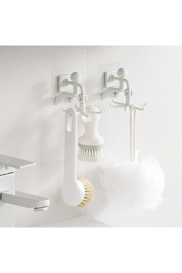 Bidebuvar Döner Başlı Rambo Askılık