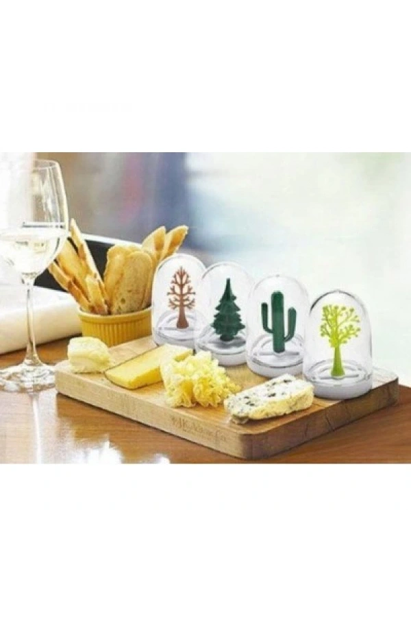 Bidebuvar Dört Mevsim Baharatlık - Four Seasons Spice Shakers
