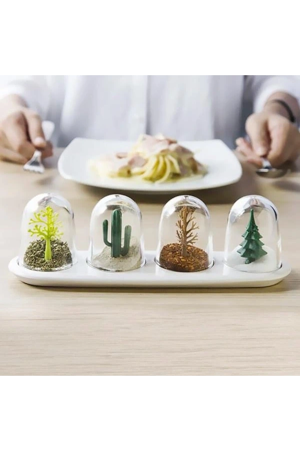 Bidebuvar Dört Mevsim Baharatlık - Four Seasons Spice Shakers
