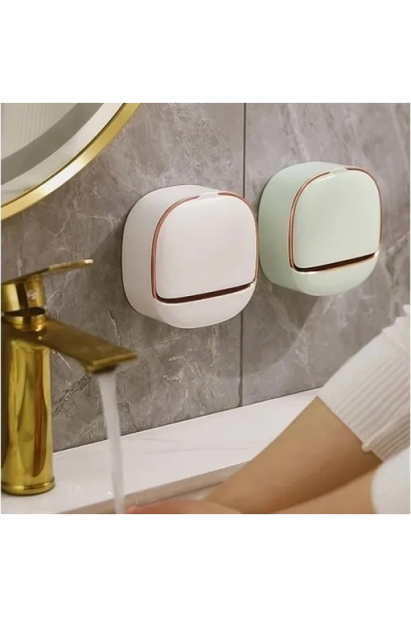 Bidebuvar Drenaj Hazneli Kapaklı Katı Sabunluk