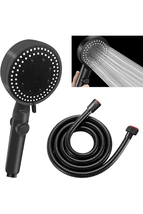 Bidebuvar Duş Başlığı Seti 5 Mod