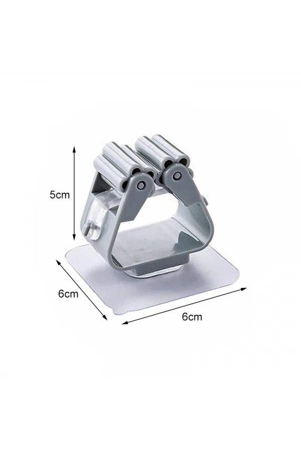 Bidebuvar Duvara Monte Mop Paspas Tutucu 4 Adet