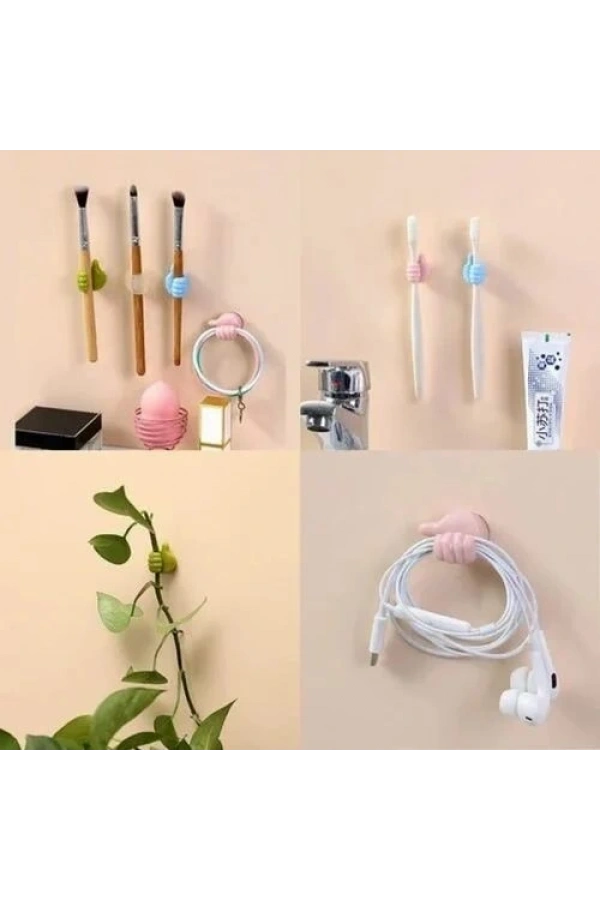 Bidebuvar El Şeklinde Kablo Tutucu 30 Adet