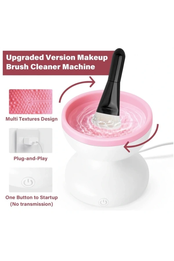 Bidebuvar Elektrikli Makyaj Fırçası Temizleyici