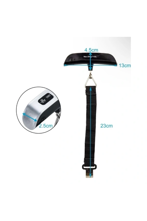 Bidebuvar Elektronik El Bagaj - Valiz Tartısı