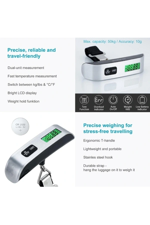 Bidebuvar Elektronik El Bagaj - Valiz Tartısı