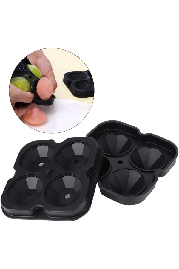 Bidebuvar Elmas Şekilli Buz Yapma Kalıbı