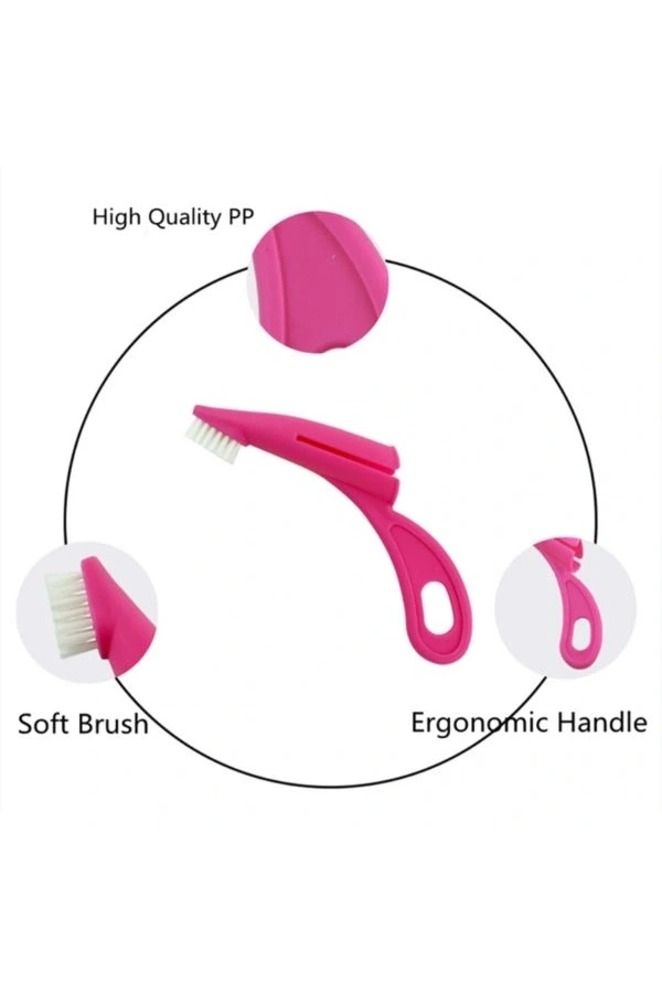 Bidebuvar Ergonomik Evcil Hayvan Diş Fırçası