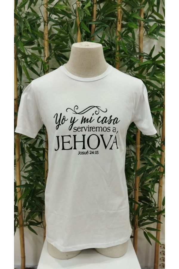 Bidebuvar Erkek Jehova Baskılı Süprem T-shirt