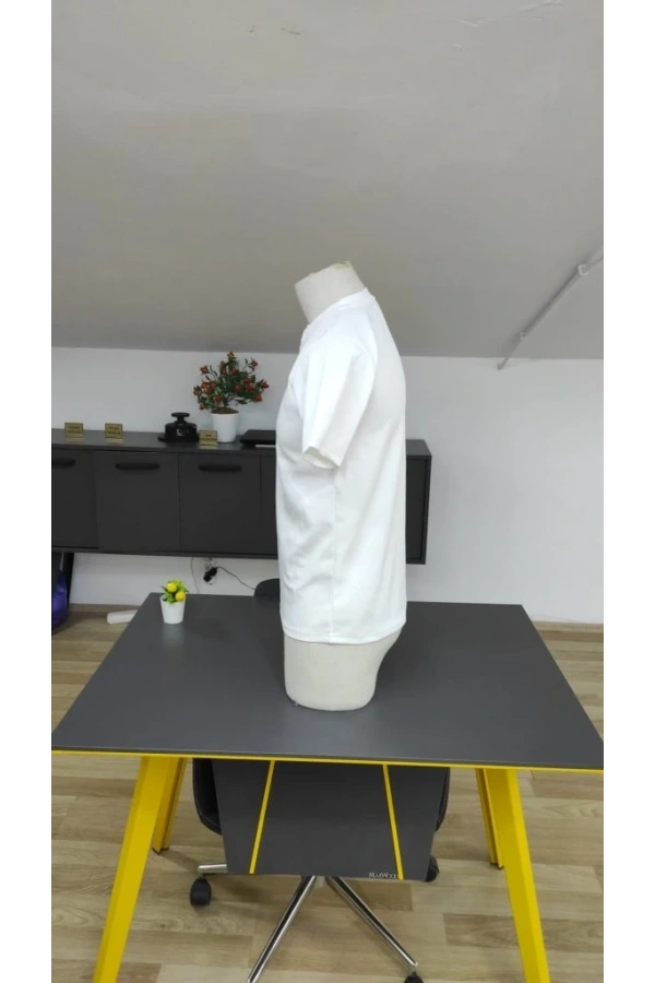 Bidebuvar Erkek Kısa Kollu Bisiklet Yaka Burgu Tişört