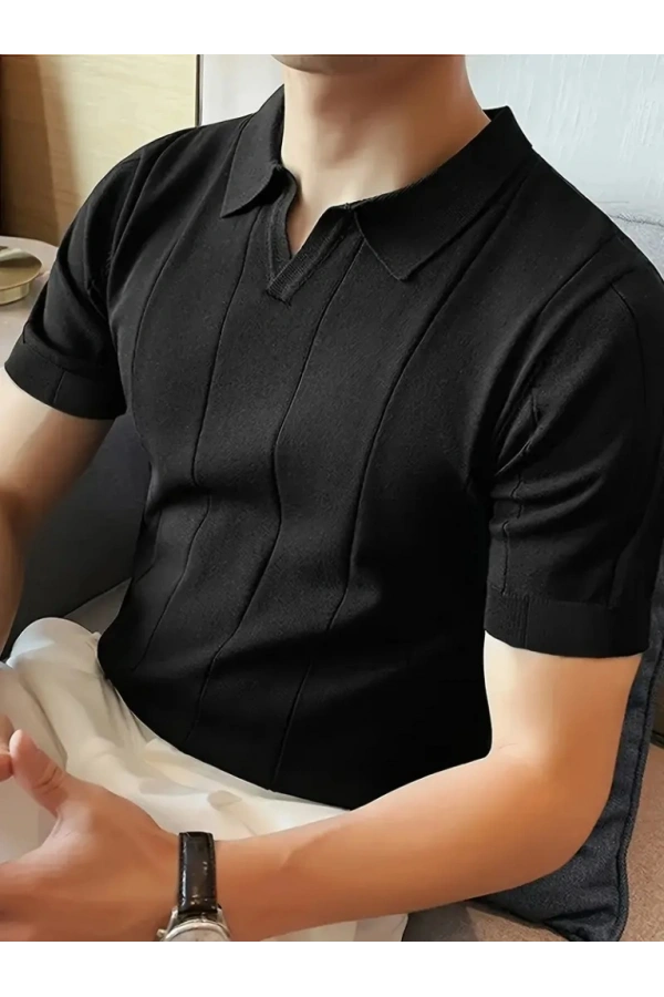 Bidebuvar Erkek Kısa Kollu Polo Yakalı Triko Tshirt