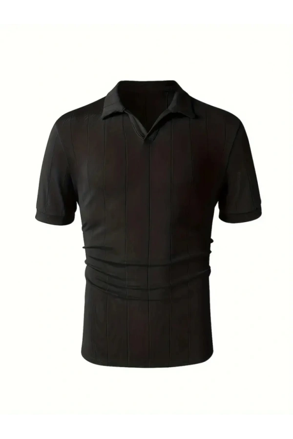 Bidebuvar Erkek Kısa Kollu Polo Yakalı Triko Tshirt