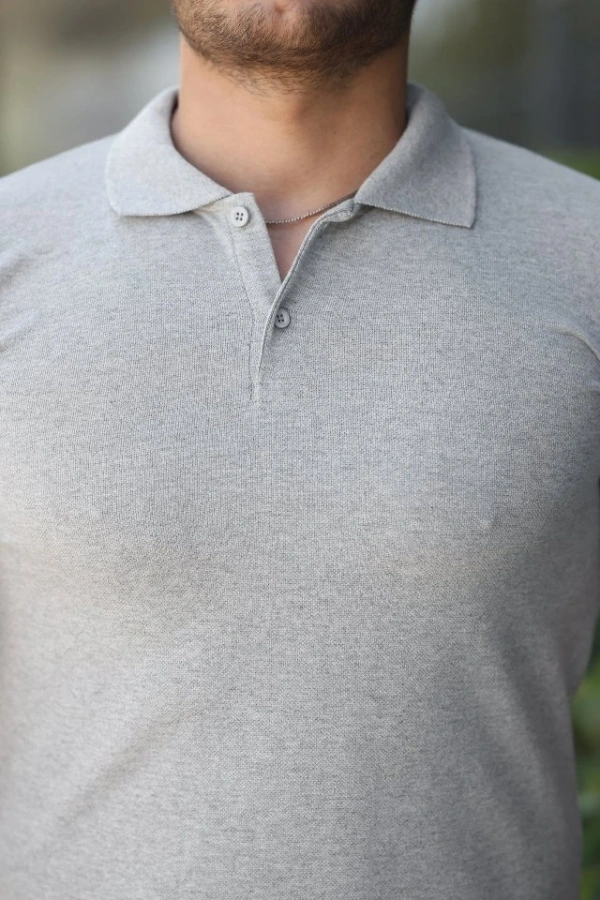 Bidebuvar Erkek Kısa Kollu Yakalı Tişört