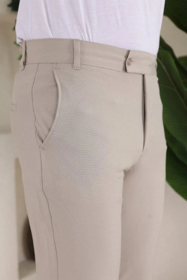 Bidebuvar Erkek Slim Fit Dilli Kumaş Pantolon