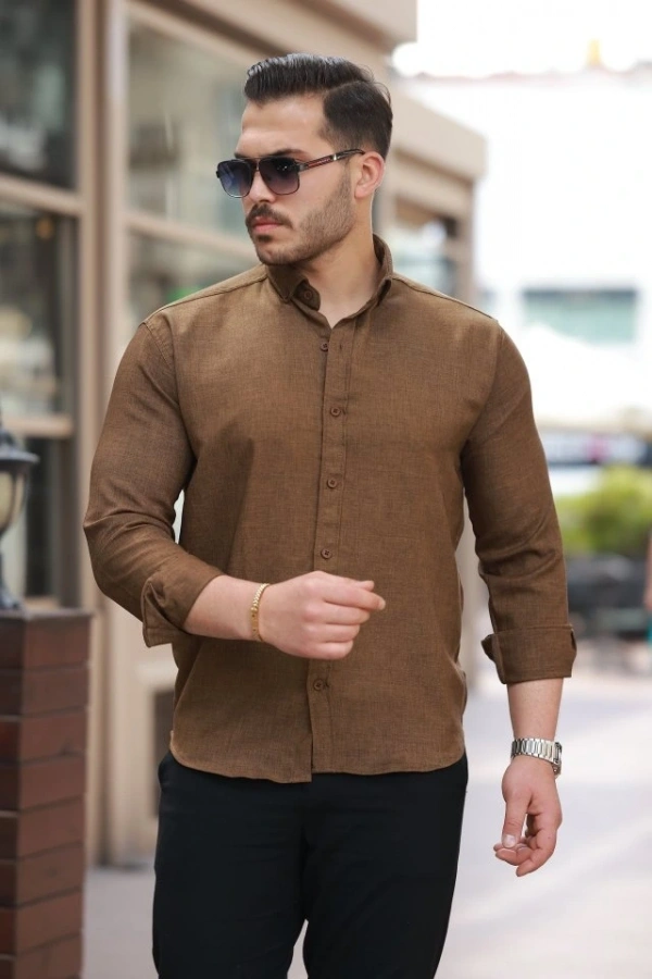 Bidebuvar Erkek Uzun Kollu Gömlek