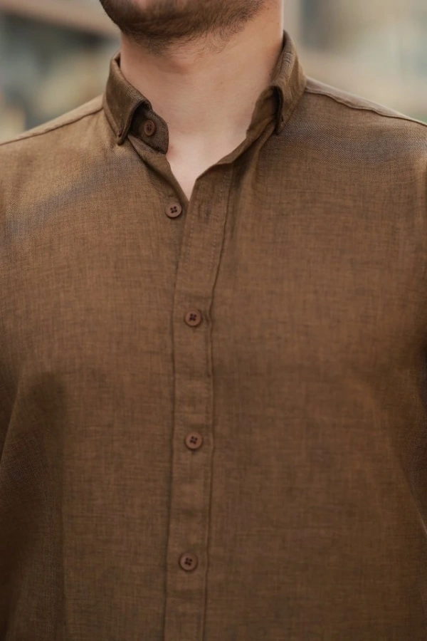 Bidebuvar Erkek Uzun Kollu Gömlek