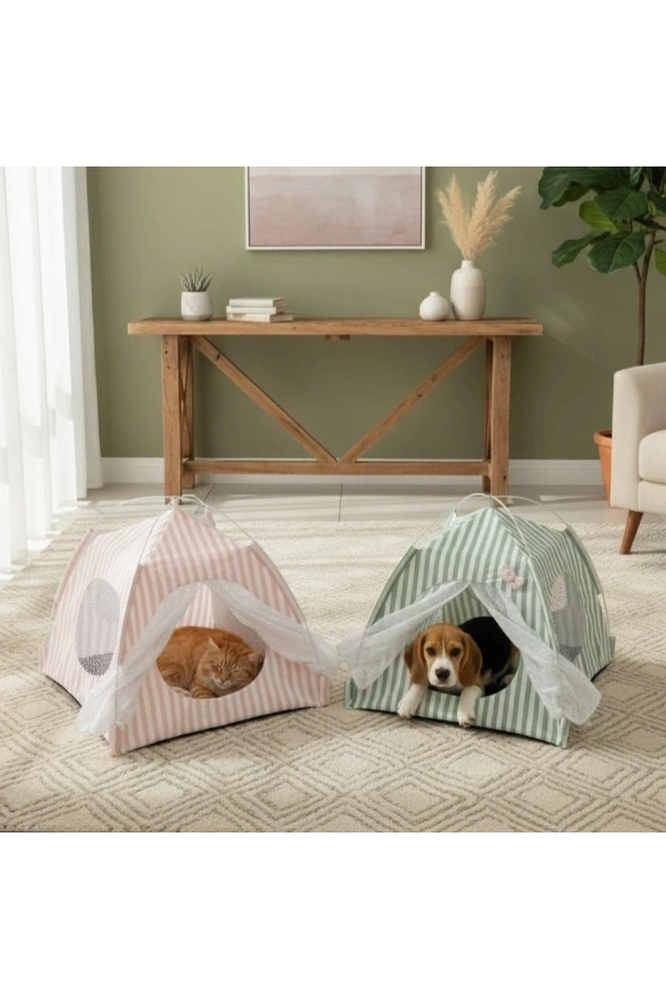 Bidebuvar Evcil Hayvan Katlanabilir Oyun Çadırı