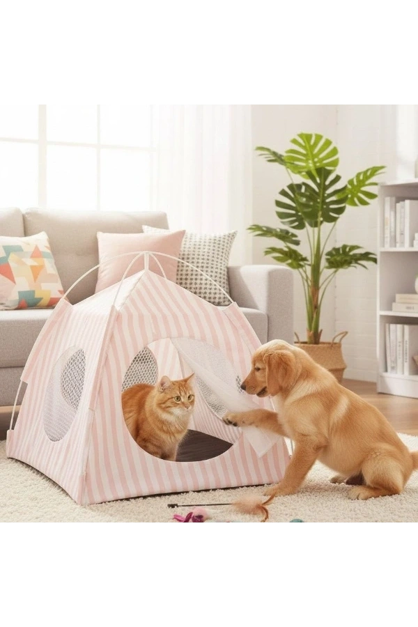 Bidebuvar Evcil Hayvan Katlanabilir Oyun Çadırı