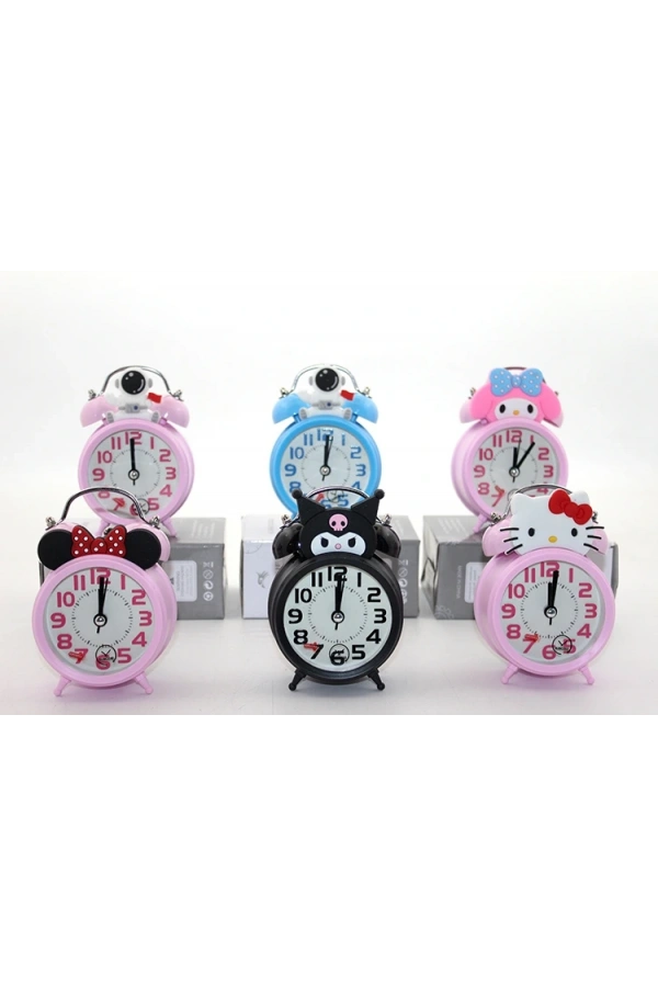 Bidebuvar Figürlü Çalar Saat