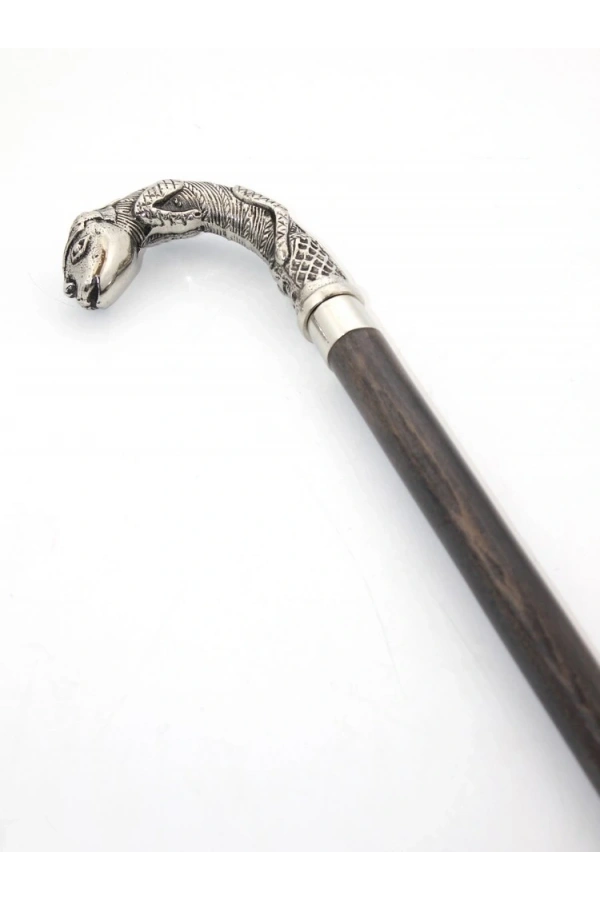 Bidebuvar Figürlü Krom Baston