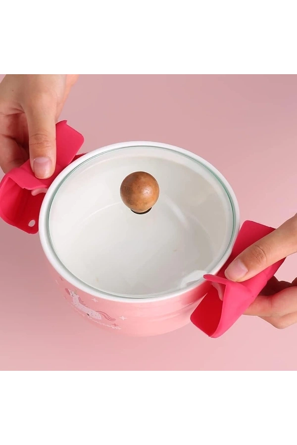 Bidebuvar Fiyonk Şeklinde Silikon Tutacak