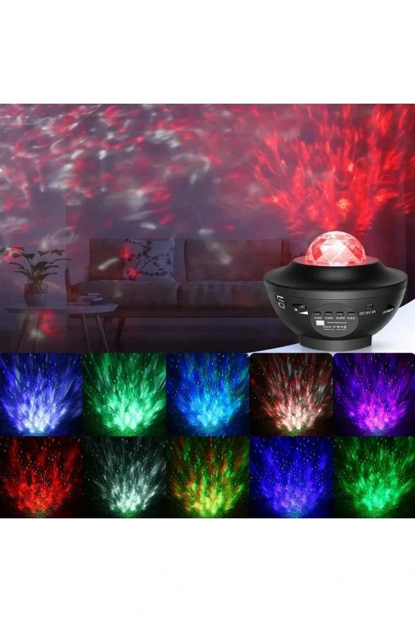 Bidebuvar Galaxy Cover Multifonksiyon Projektör