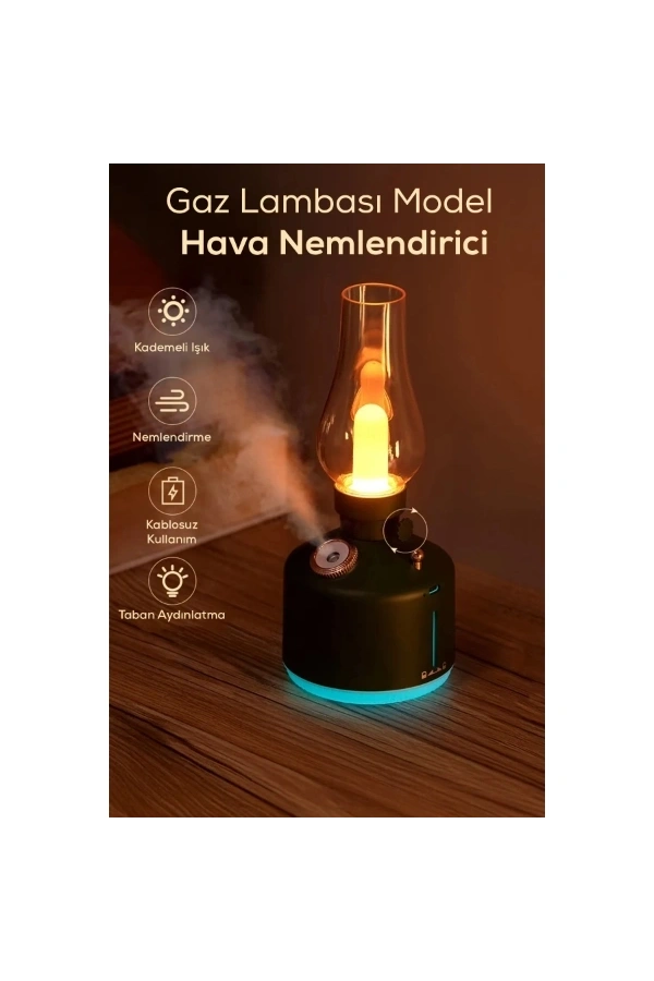 Bidebuvar Gaz Lambası Tasarımlı Hava Nemlendirici