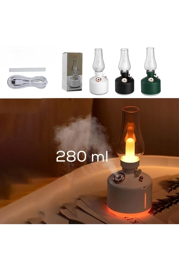 Bidebuvar Gaz Lambası Tasarımlı Hava Nemlendirici