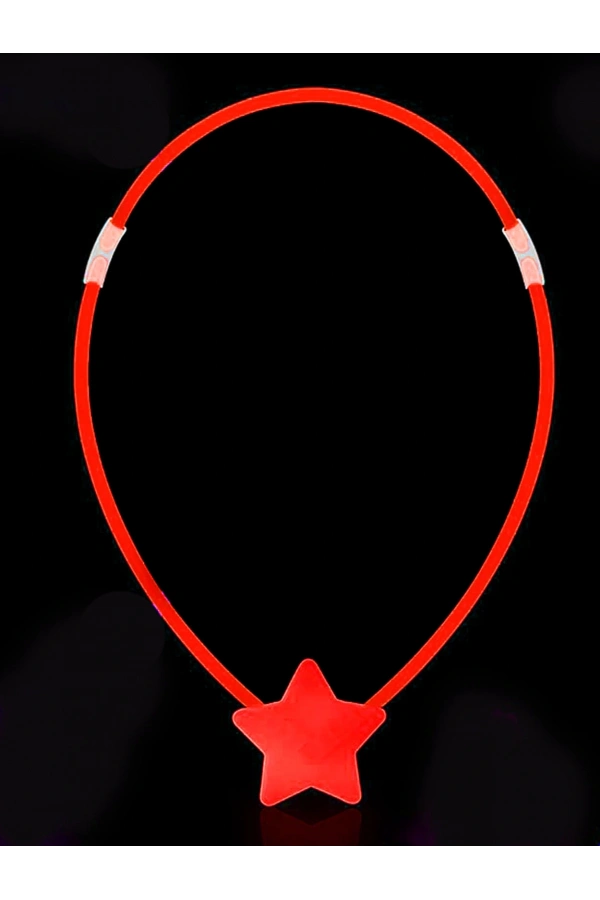 Bidebuvar Glow Stick Yıldız Kolye