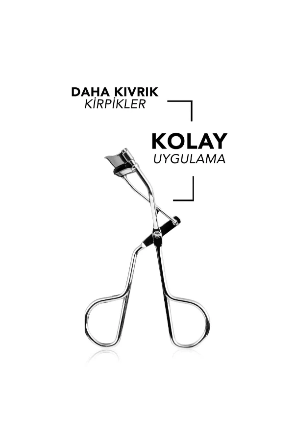 Bidebuvar Gümüş Kirpik Kıvırıcı