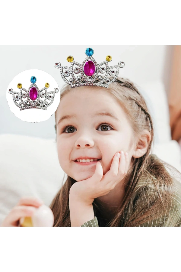 Bidebuvar Gümüş Taraklı Prenses Tacı 2 No