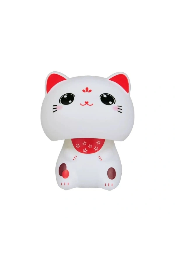 Bidebuvar Güneş Enerjili Kafa Sallayan Kedi