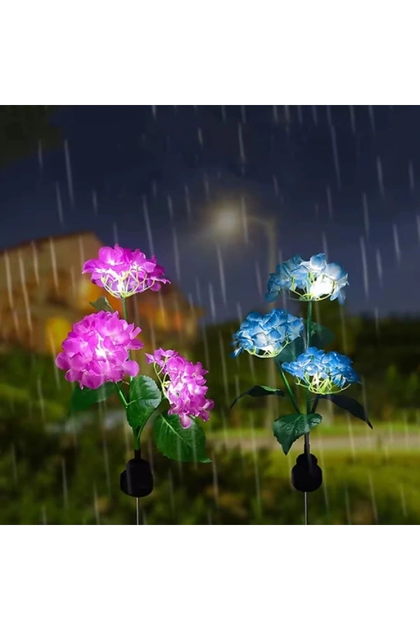 Bidebuvar Güneş Enerjili Kazıklı Çiçek LED Lamba