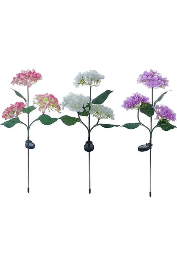 Bidebuvar Güneş Enerjili Kazıklı Çiçek LED Lamba