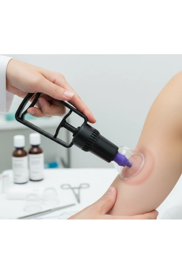 Bidebuvar Hacamat Pompa 4 Parmak Siyah