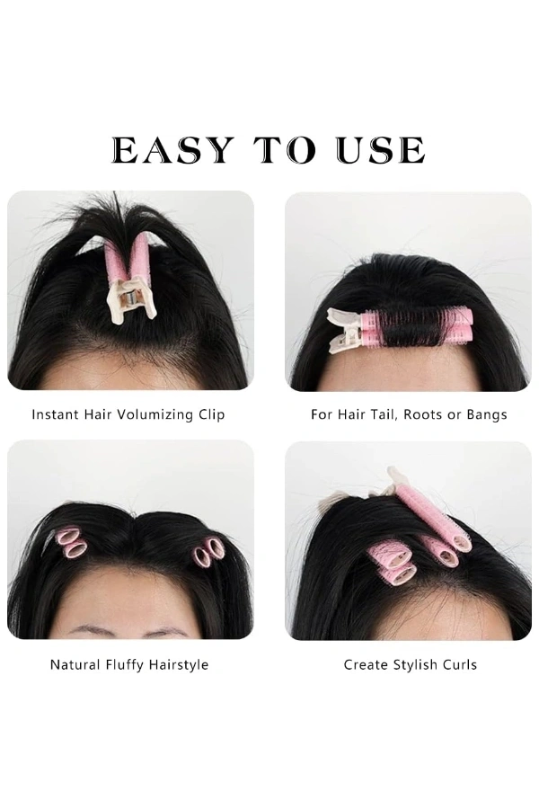 Bidebuvar Hacim Veren Tokalı Saç Bigudisi