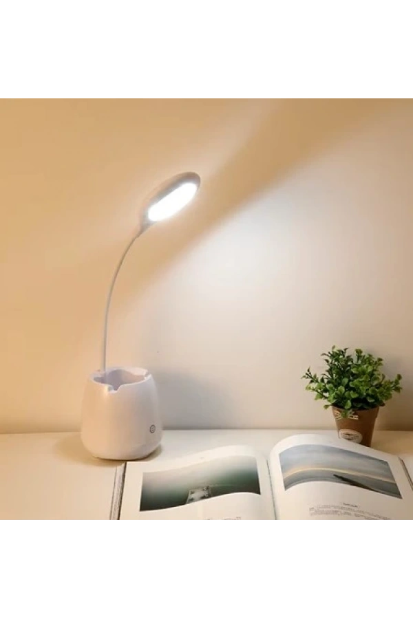 Bidebuvar Halka LED USB Şarjlı Masa Lambası