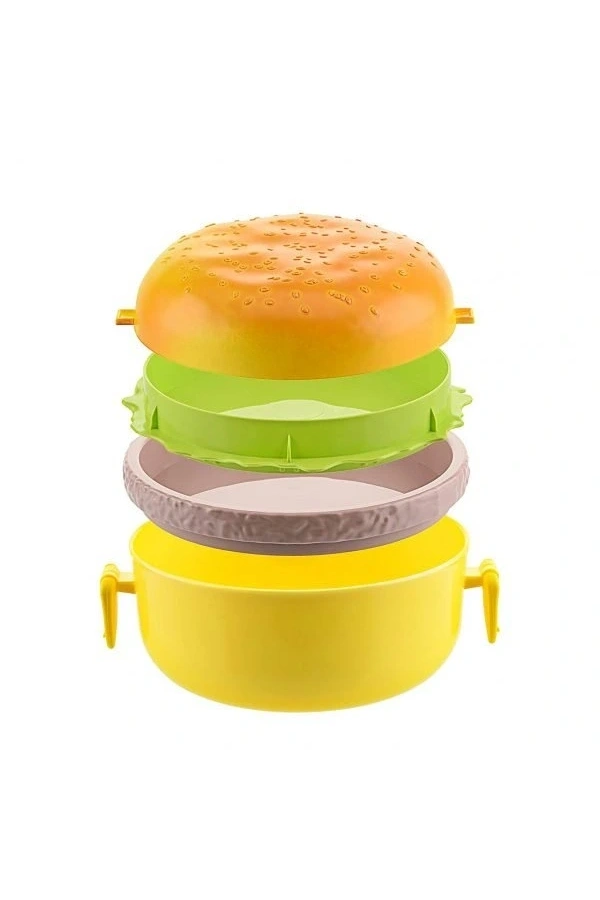 Bidebuvar Hamburger Tasarımlı Beslenme Kabı