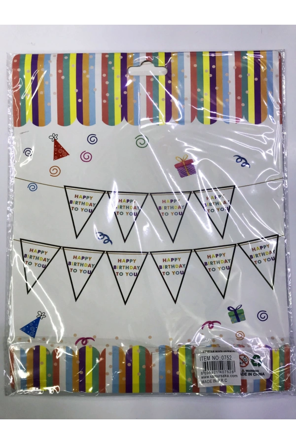 Bidebuvar Happy Birthday To You Flama Bayrak Süsü