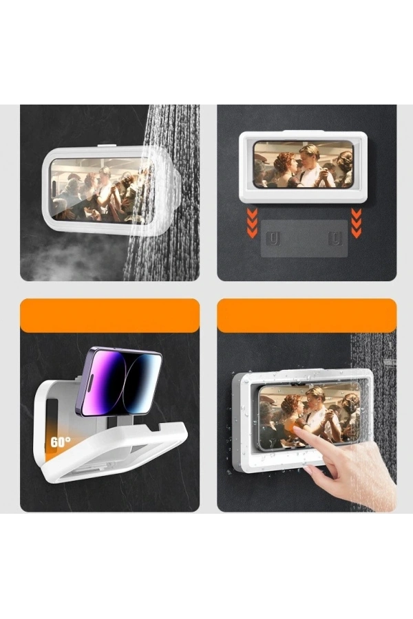 Bidebuvar Hareketli Su Geçirmez Telefon Tutucu Stand